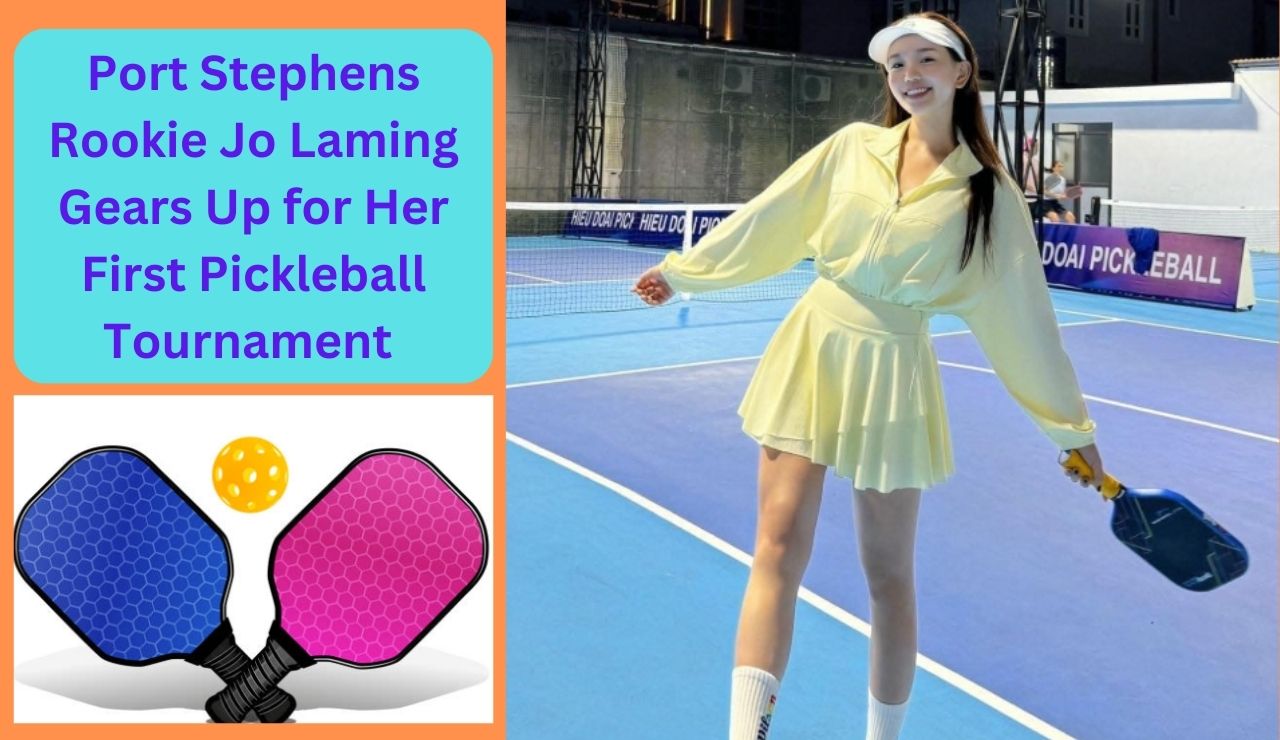 Port Stephens Rookie Jo Laming Gears Up for Her First Pickleball Tournament